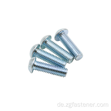 Blue Zink Steel Hex Socket Knopfkopfkappenschrauben